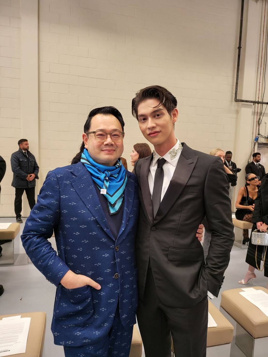 Bright Vachiravch as Burberry ambassador