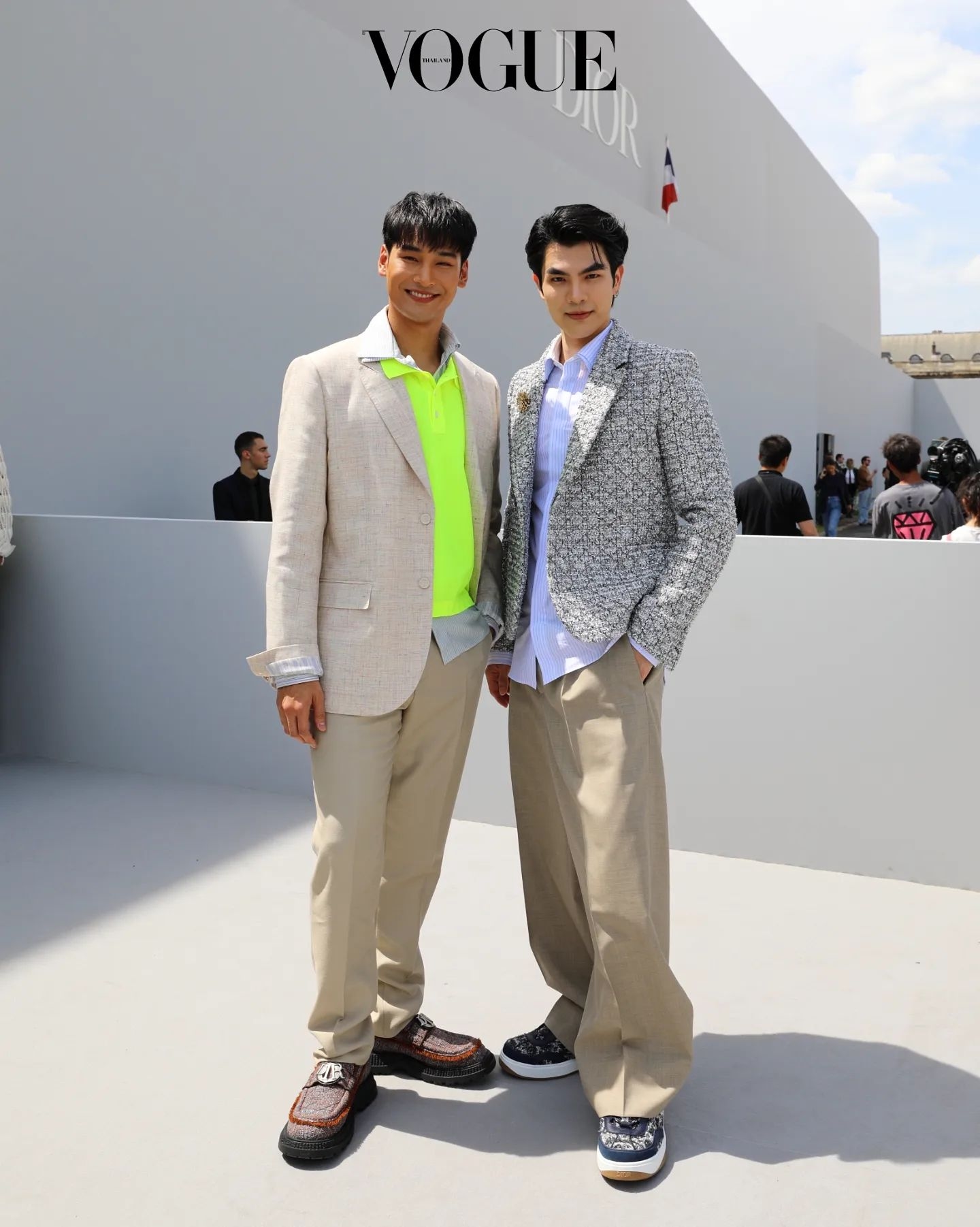 Mile Apo at Dior Men Spring/Summer 2024