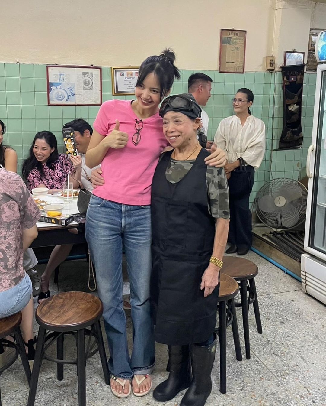 ลิซ่า BLACKPINK เจ๊ไฝ มิชลิน