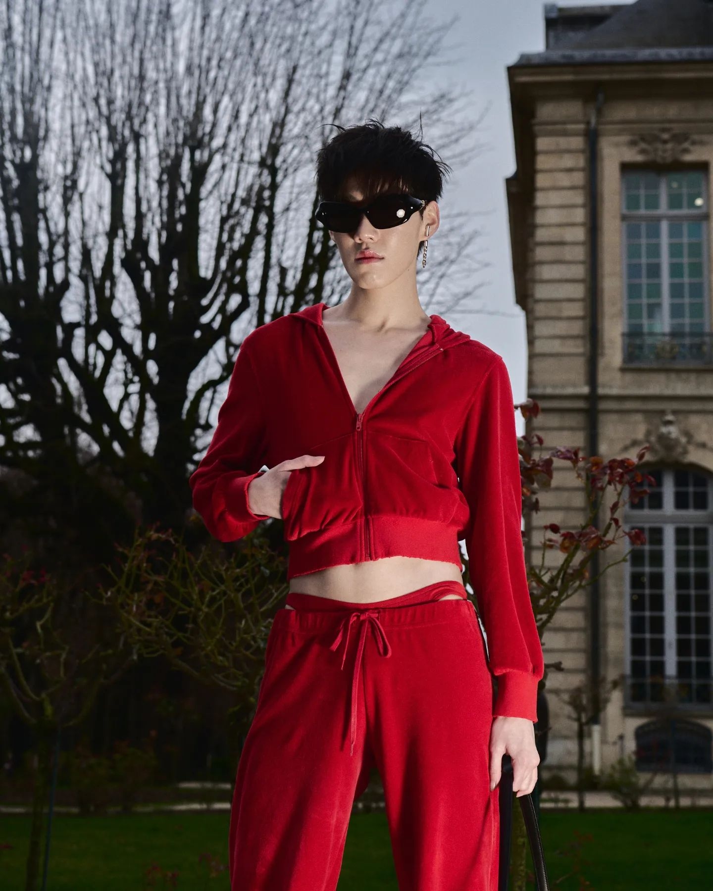 PP Krit at Balenciaga Winter 2024