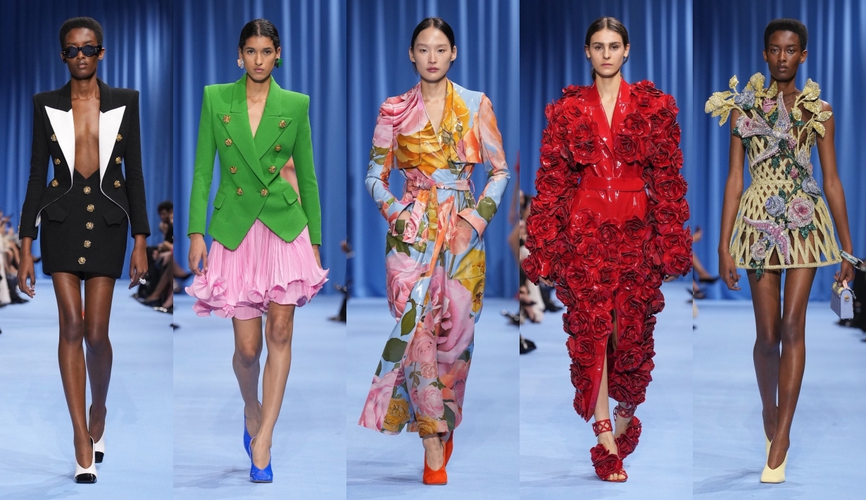 Balmain, Balmain SS24, Balmain Spring Summer, Balmain Olivier Rousteing, Olivier Rousteing