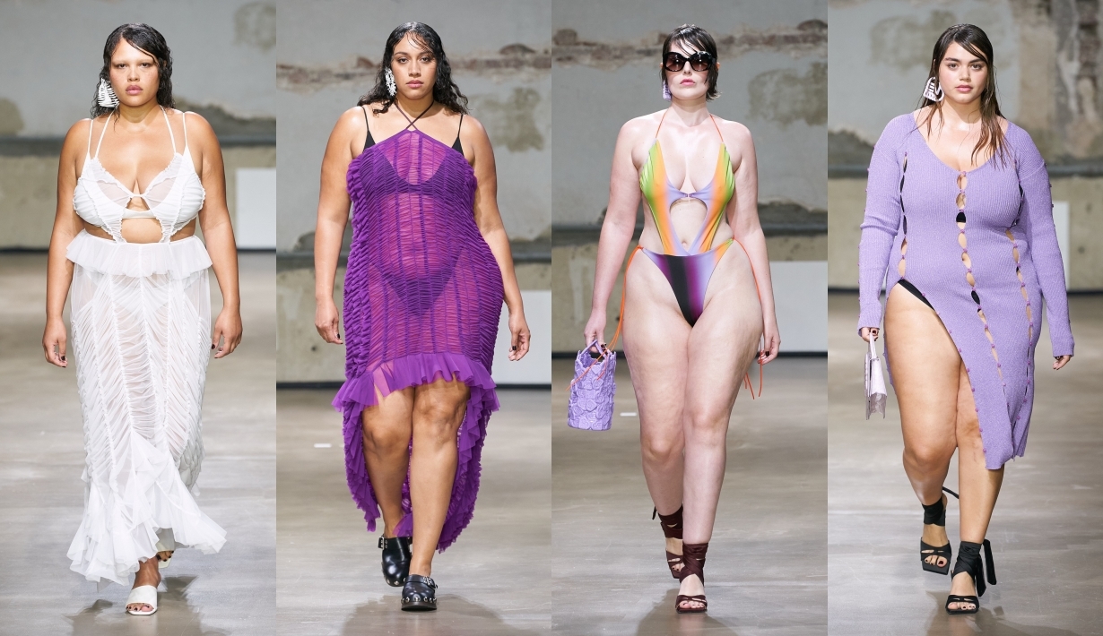 Ester Manas, Ester Manas SS23, PFW, สาวอวบ, แฟชั่นสาวอวบ, แฟชั่นผู้หญิง, แฟชั่นผู้หญิงอวบ, แฟชั่นคนอ้วน, นางแบบพลัสไซซ์, นางแบบพลัสไซส์, นางแบบ plus size, plus size, plus size model