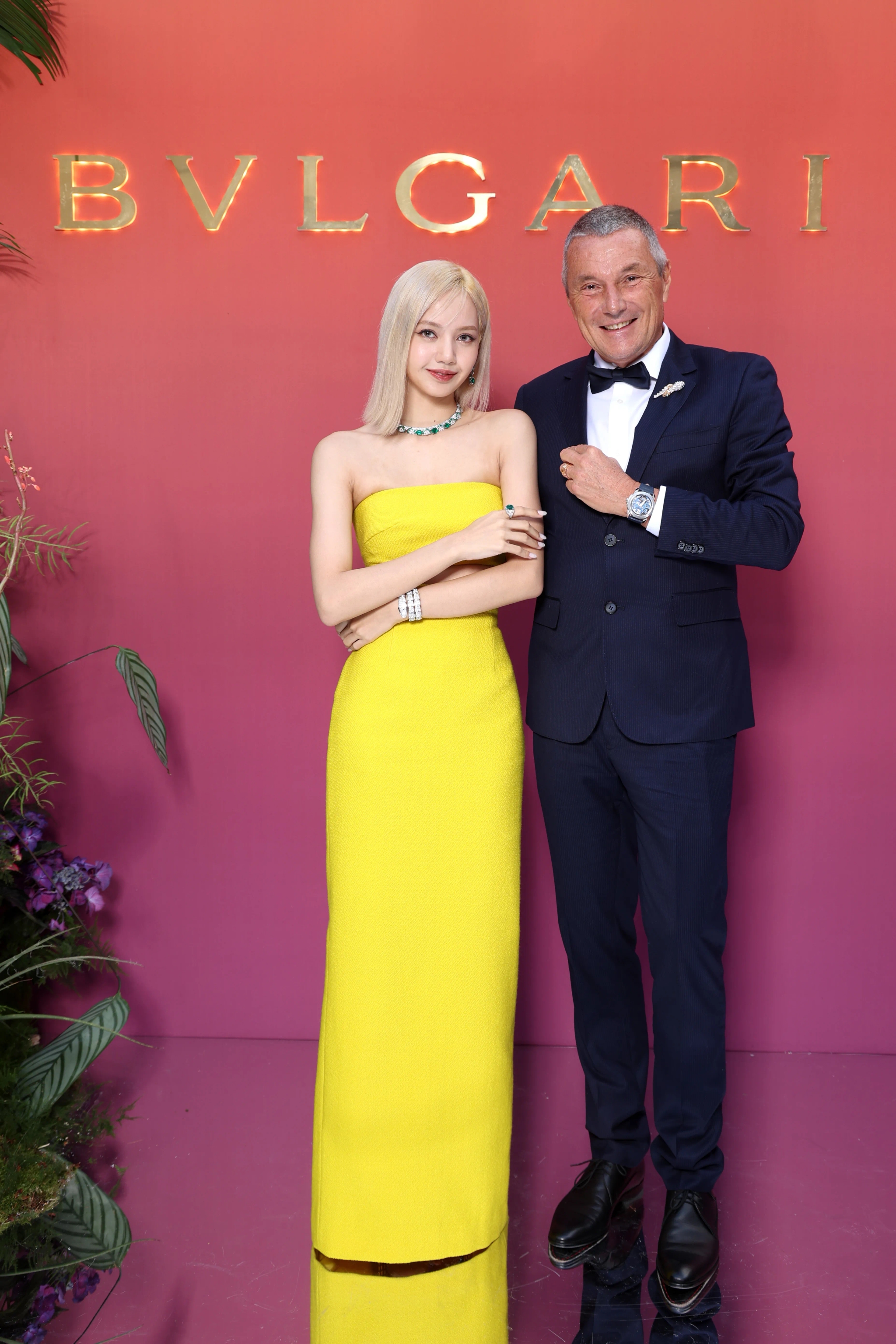 Jean-Christophe Babin and Lisa Bvlgari