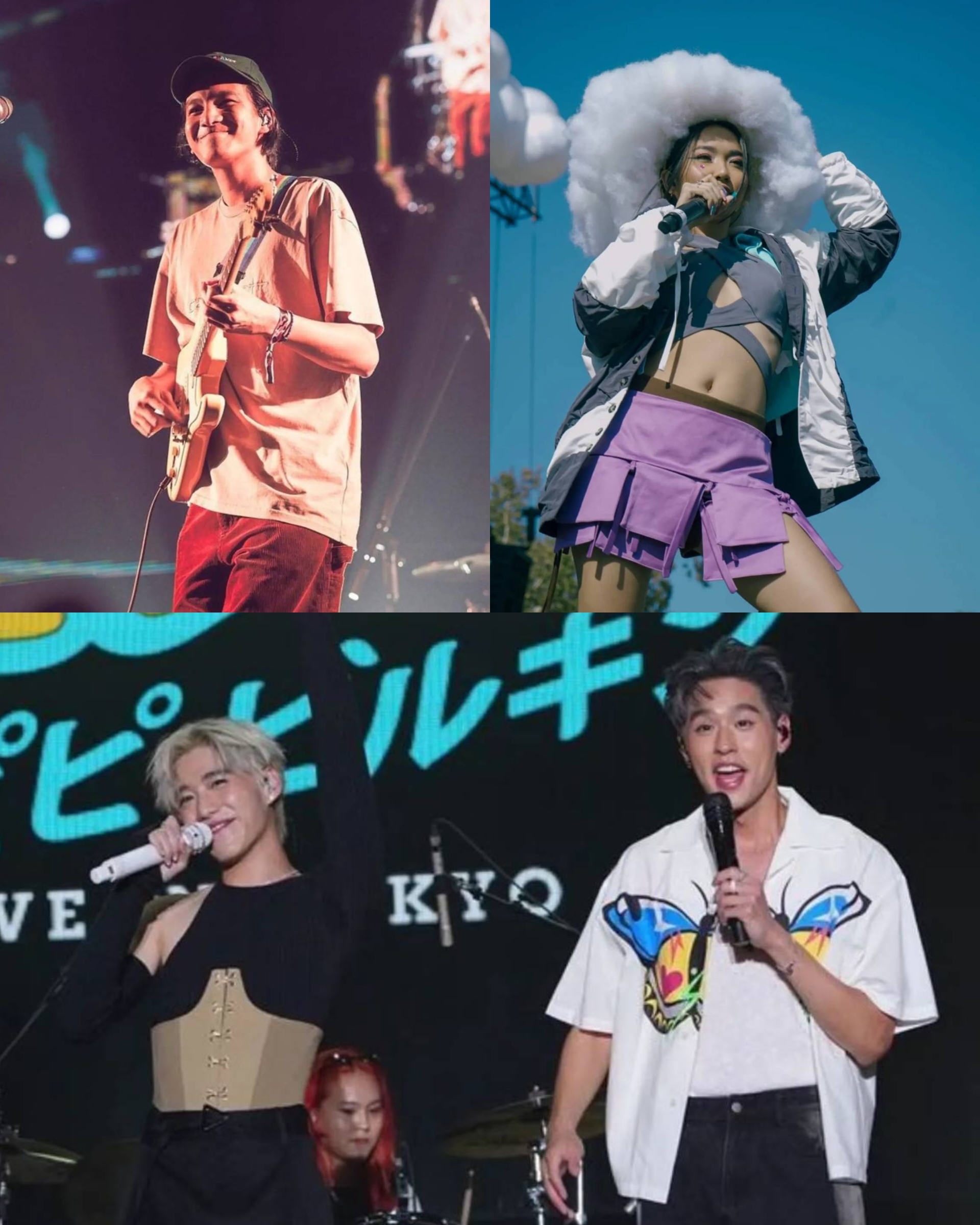 Milli, Billkin, PP and Phum international festival