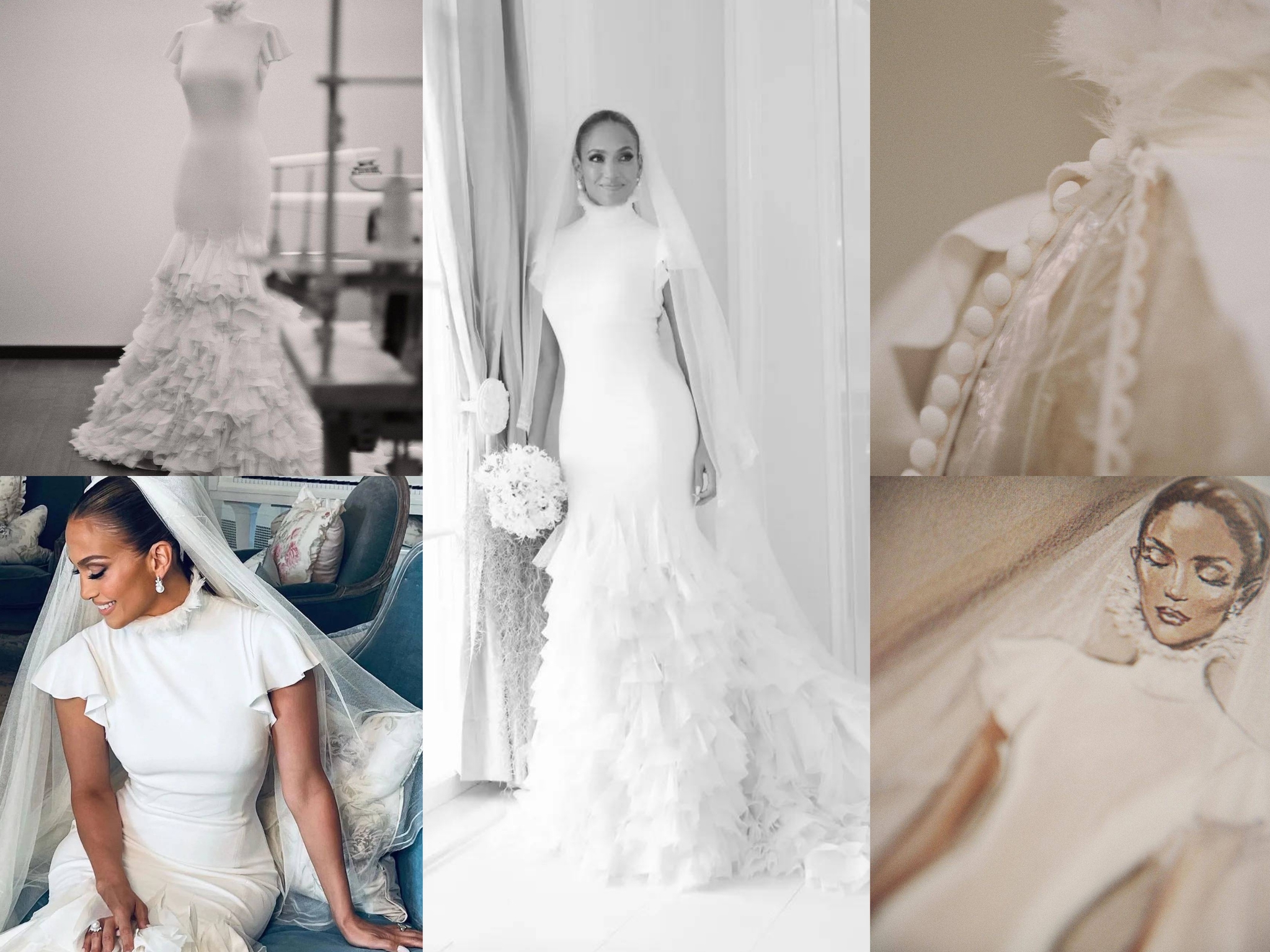 Jennifer Lopez Wedding Dresses