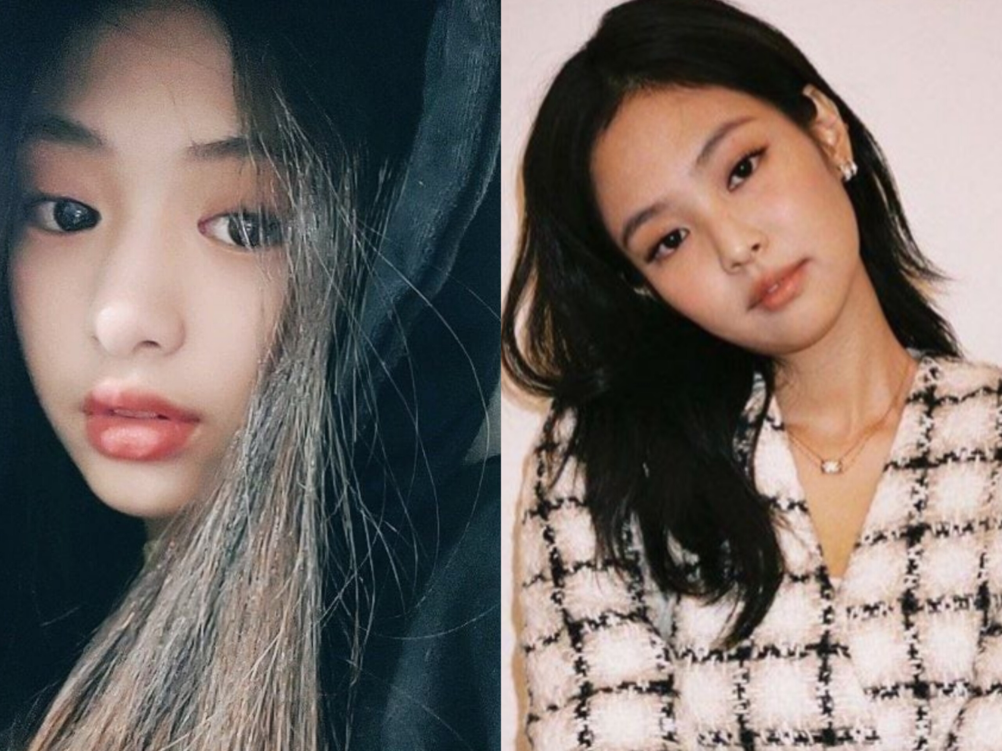 Ah-Hyun look a like Jennie Blackpink