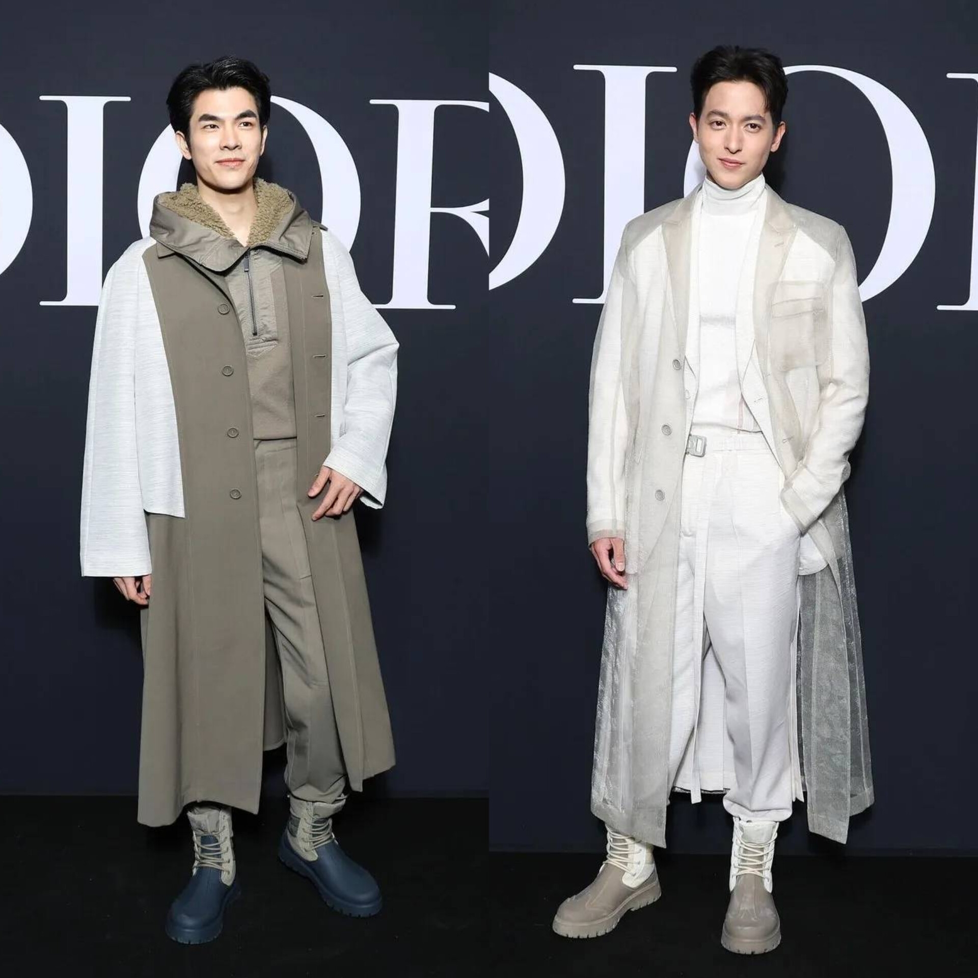 เจมส์ จิรายุ และ มาย ภาคภูมิ Dior 2023
