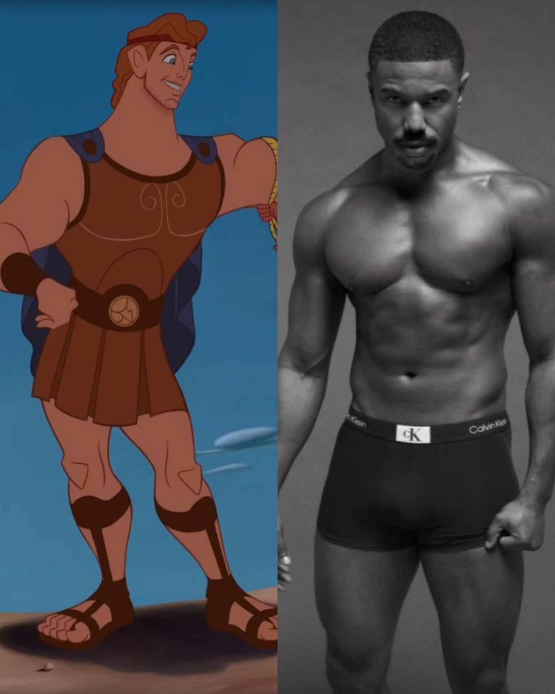 Micheal B Jordan ad Hercules