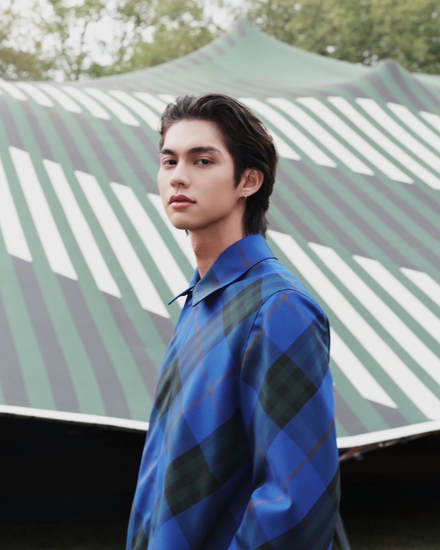 Bright Vachiravich as Burberry ambassador