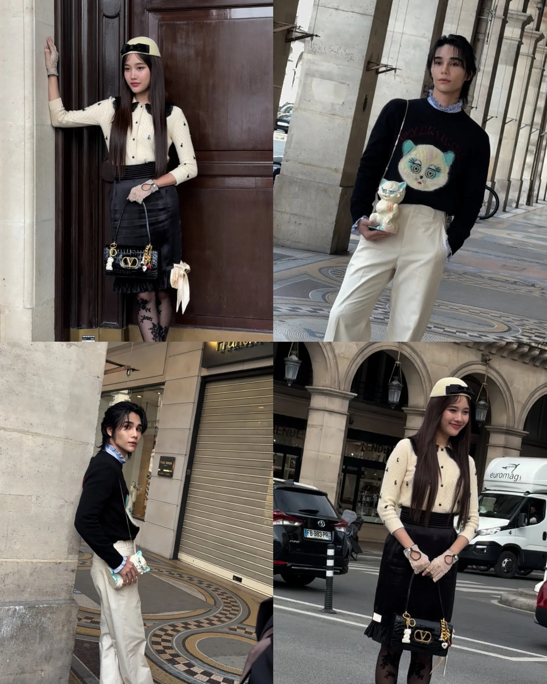 Freen Srocha and Jeff Satur Valentino