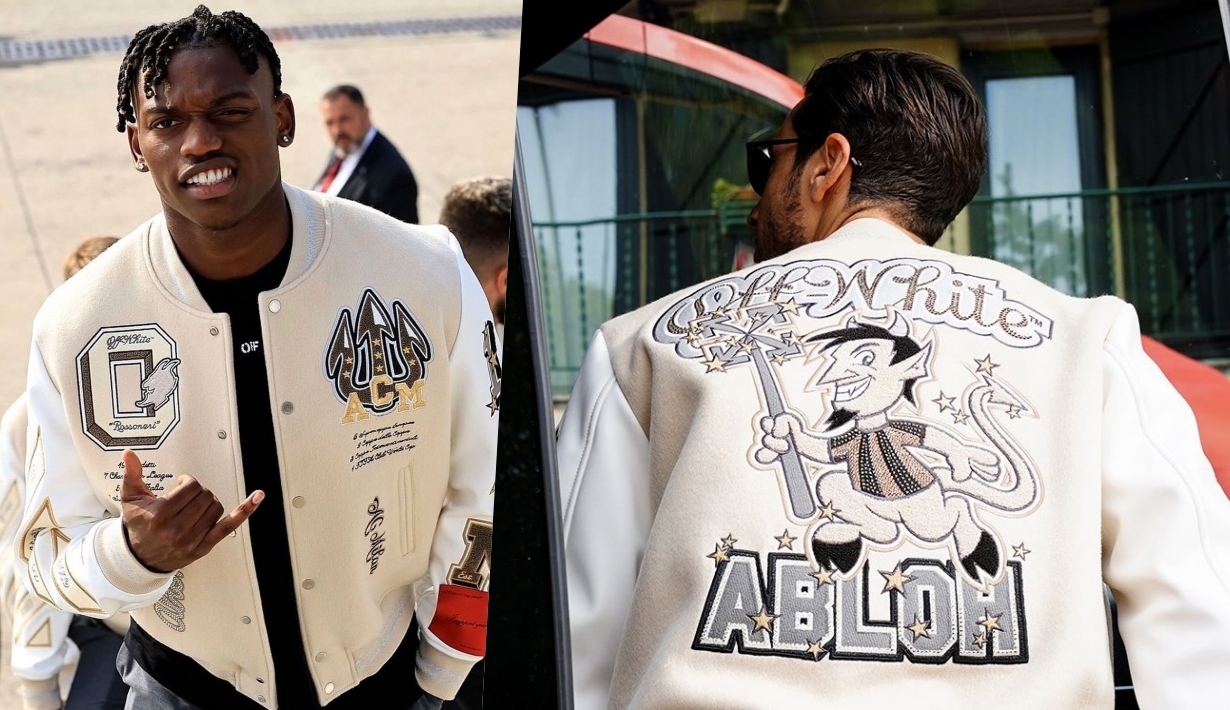 Off White x AC Milan, AC Milan, Off White, Off-White, Off-White Jacket, Off-White x Ac milan