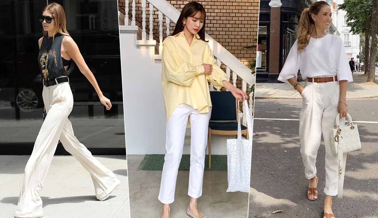 white pants