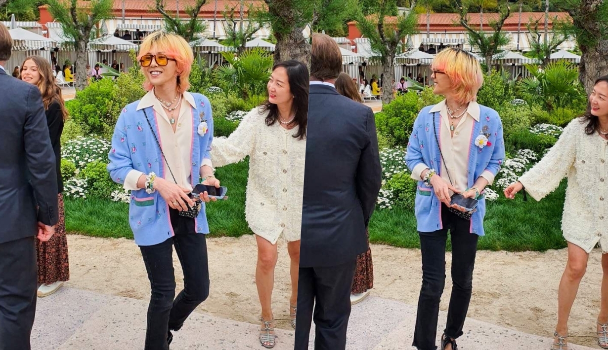 g-dragon, g-dragon chanel, g-dragon chanel cruise, chanel cruise, chanel cruise 2022, g-dragon chanel bag