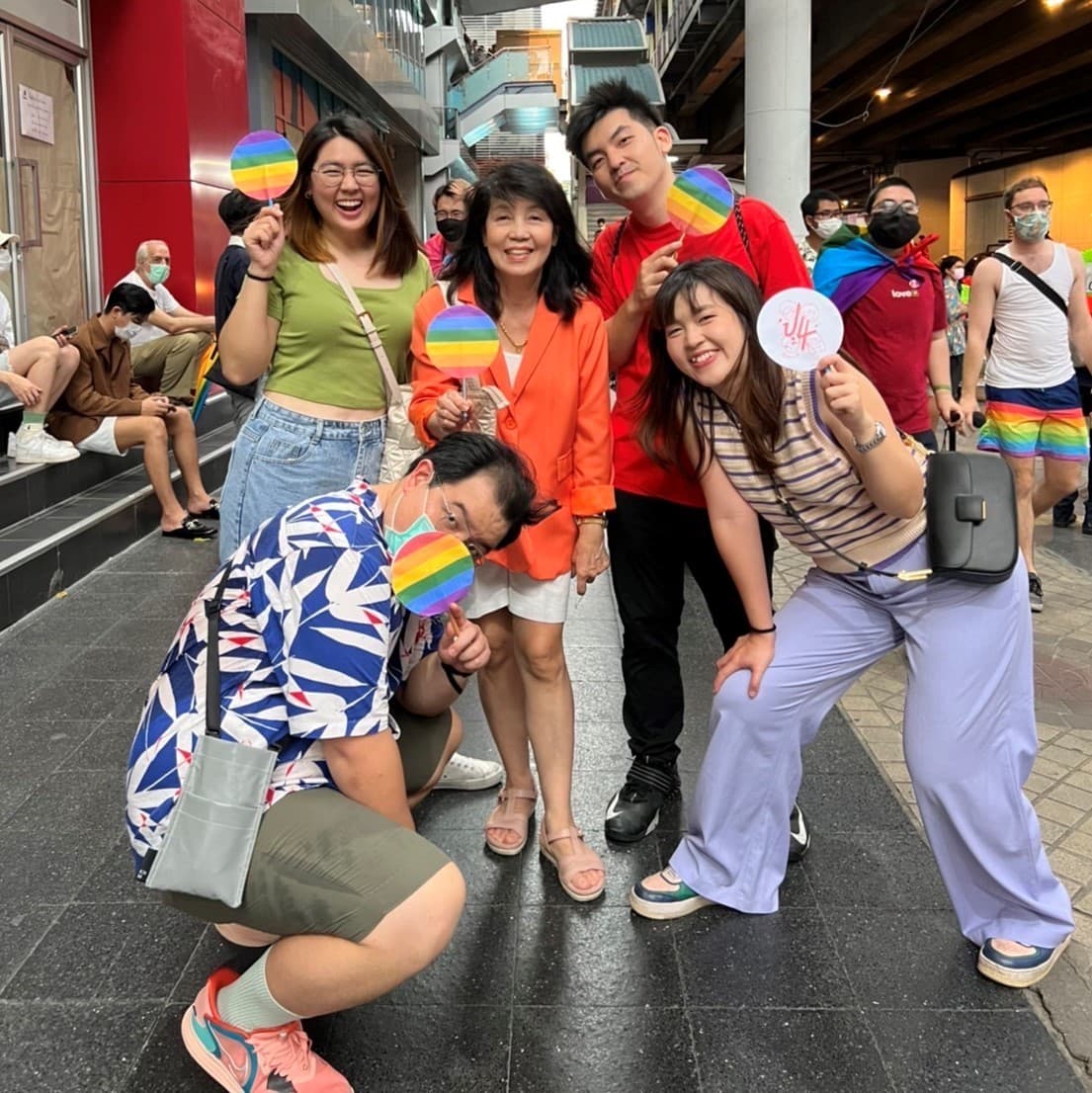 first pride parade in bangkok