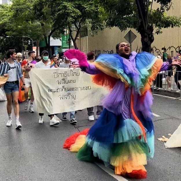 first pride parade in bangkok