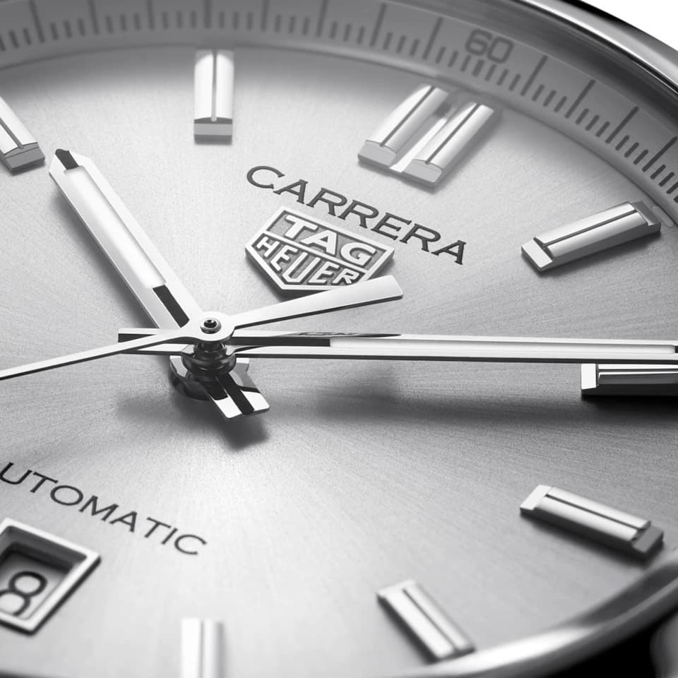 TAG Heuer Carrera Three Hands Silver