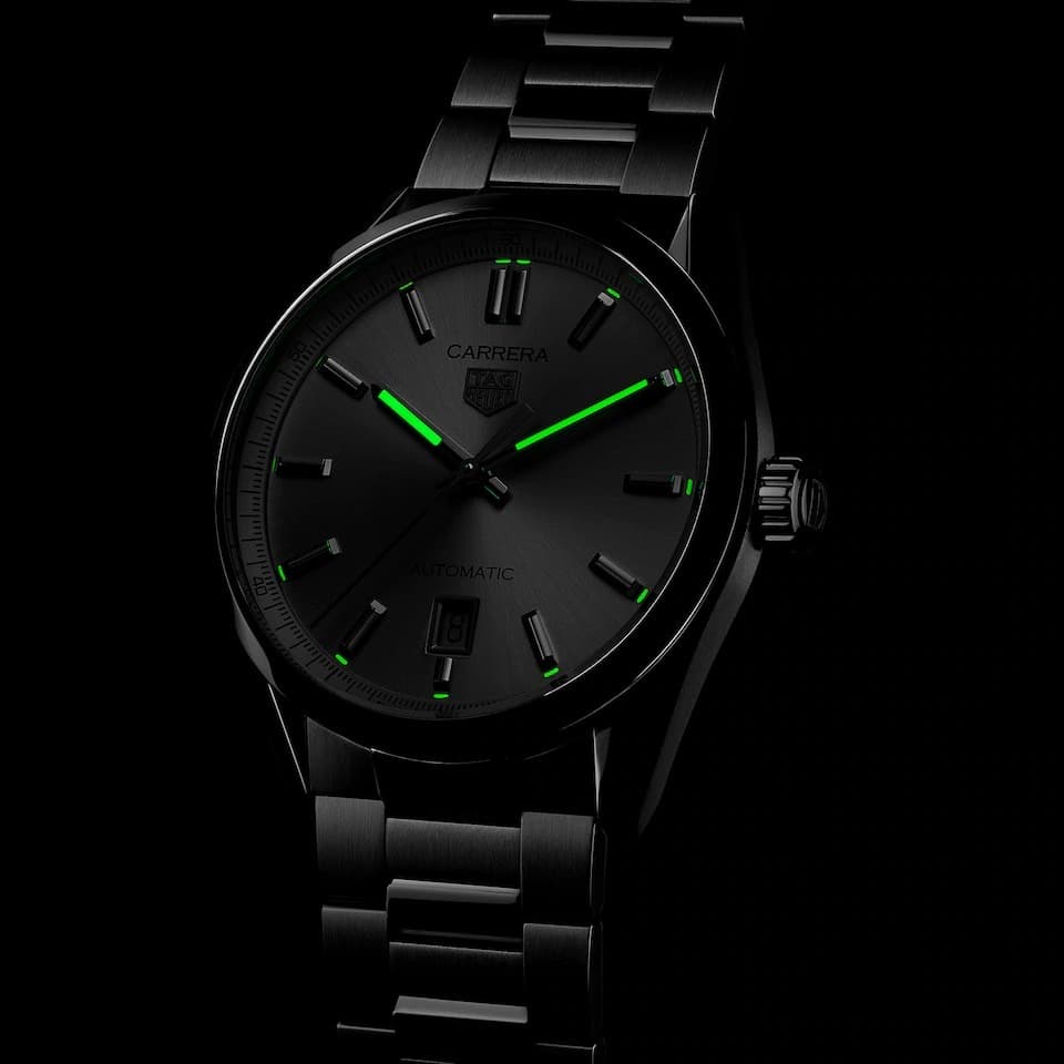 TAG Heuer Carrera Three Hands Silver