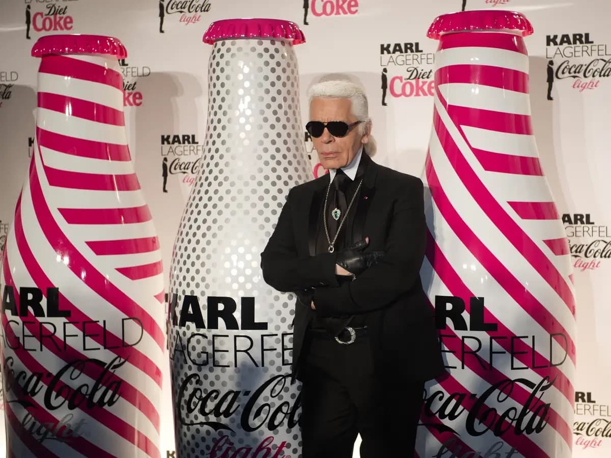 karl lagerfeld diet coke bottles
