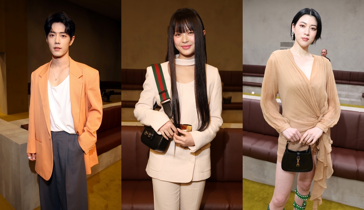 Gucci, Gucci FW23, Gucci Xiao Zhan, Gucci Hanni, Hanni NewJeans