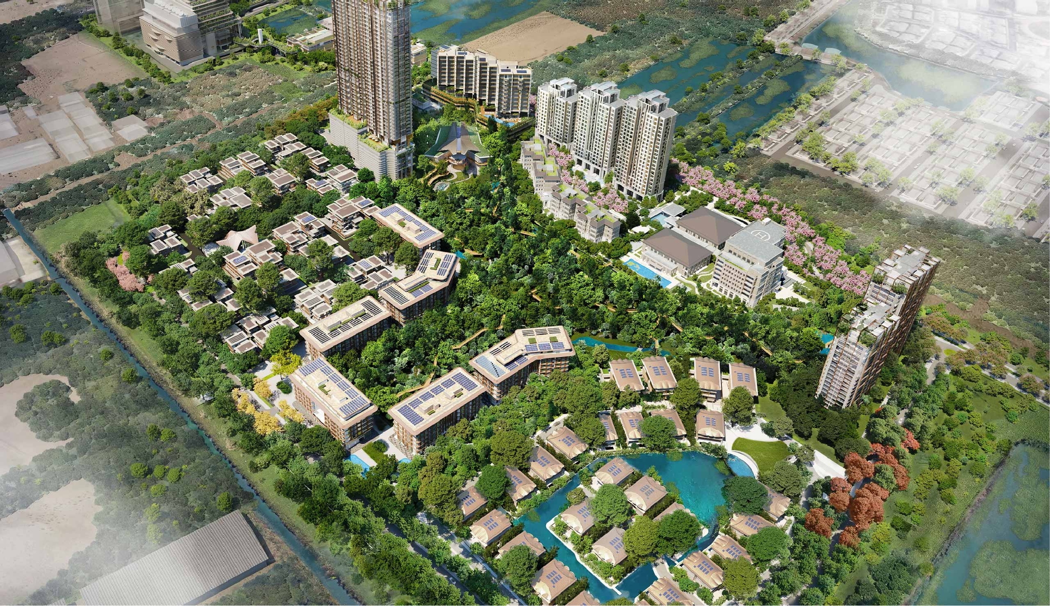 บ้าน,ที่อยู่,อสังหาริมทรัพย์,บางนา,สุวรรณภูมิ,The Forestias