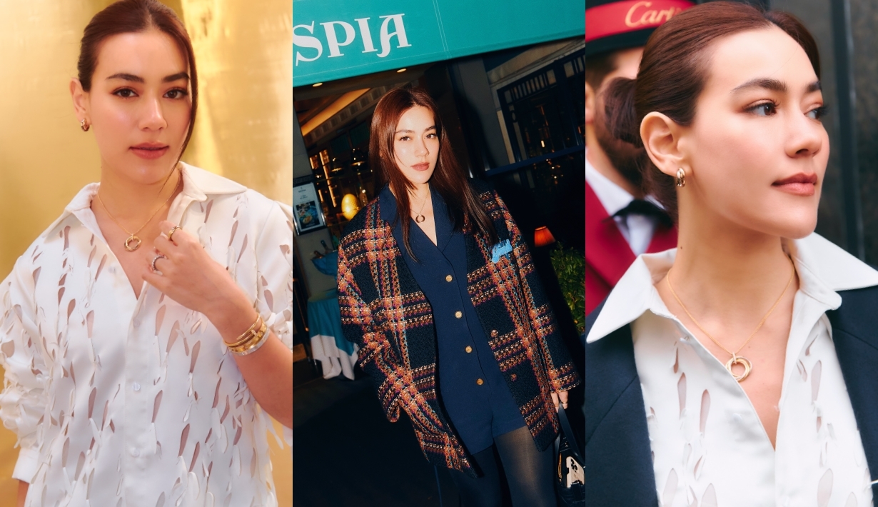 kimberley-anne-woltemas-cartier-brand-ambassador-looks-trinity-jewelry-100th-anniversary-paris-exhibition-styling-2024